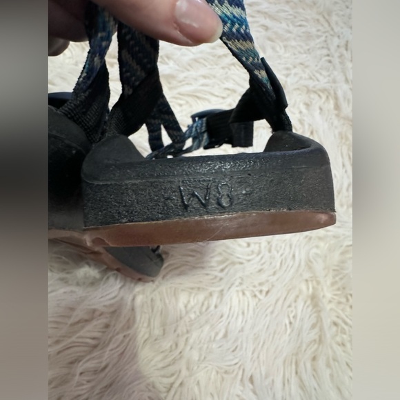 Chaco’s WOMEN'S ZX/2 CLOUD DUAL ADJUSTABLE STRAPS WIDE-WIDTH CUSHIONED SANDAL 8W - Picture 9 of 10